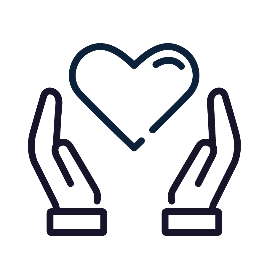 hands and heart